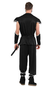 Gran oferta, recién llegado, uniforme <span class=keywords><strong>Ninja</strong></span> con estampado de dragón, disfraz transpirable para hombres, uniforme personalizado profesional de Guerrero <span class=keywords><strong>Ninja</strong></span> negro para adultos - Product Image 2