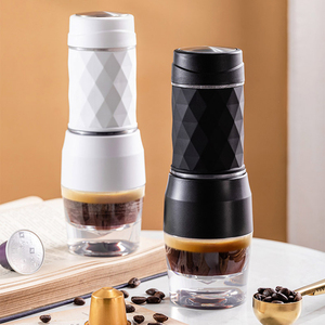 Cafetera Espresso Manual <span class=keywords><strong>de</strong></span> Acero Inoxidable 304 Zogifts 2024, Portátil para Automóvil, Hogar y Uso en Exteriores con Sistema <span class=keywords><strong>de</strong></span> Preparación <span class=keywords><strong>de</strong></span> Vidrio - Product Image 4