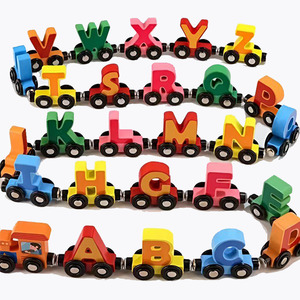 LZ Trex Bảng chữ cái đào tạo 26 chữ cái tiếng anh 26 chữ cái mạnh mẽ câu đố bằng gỗ bảng chữ cái đào tạo khối xây dựng món quà sinh nhật - Product Image 5