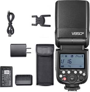 <span class=keywords><strong>Flash</strong></span> d'appareil photo Godox V850III GN60 avec déclencheur sans fil 2.4G <span class=keywords><strong>HSS</strong></span> 1/8000s et batterie 2600mAh pour prise de vue portrait sur reflex numérique et hybride - Product Image 4