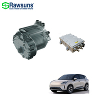 Moteur de voiture électrique 72V 18Kw, kit de conversion EV, boîte de vitesses 2-en-1, moteur EV 40Nm avec contrôleur pour voiture de tourisme