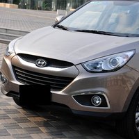 Pour Hyundai IX35 Tucson 2009 2010 2011 2012 Cache de lentille de phare transparent Remplacement de la coque de phare avant Halogène Xénon Verre