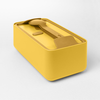 Polypropyleen Duurzame Hoge Italiaanse Kwaliteit Sublimatie Veiligheid En Gebruiksgemak Lunchbox Plastic Voor Volwassenen