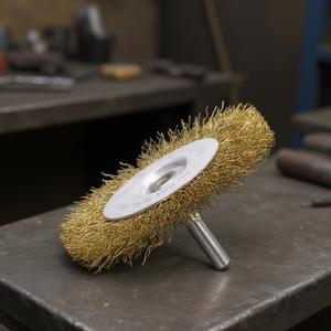 แปรงลวดเหล็กขนาด 20x5 มม. ขนแปรงเหล็กขนาด 6 มม. สำหรับขัดโลหะ - Product Image 3