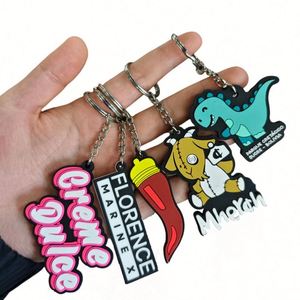 PVC <b>Keychain</b> Manufacturer Wholesale Cheap <b>Custom</b> 2D/ 3d Souvenirs PVC Keychains for Sale in China - Product Image 1
