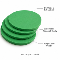 Matière première en mousse PU personnalisée pour semelles de chaussures, feuille de mousse polyuréthane multicolore et à épaisseur réglable