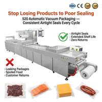 Commerciële grote fruit- en groenteverpakkingsmachine met dubbele kamer vacuümverpakking