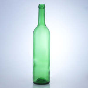 Botella de Vidrio Verde Redonda para Envasado de Bebidas, 600ml, 650ml, 700ml Disponibles, Capacidad Personalizada, OEM, ODM - Product Image 5