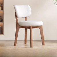 Chaises de salle à manger de style moderne, directement de l'usine, avec dossiers ergonomiques et pieds bicolores, idéales pour les salles à manger et les salons