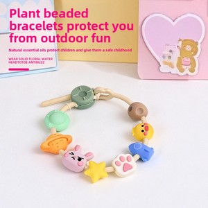 <span class=keywords><strong>Pulsera</strong></span> Repelente de Mosquitos <span class=keywords><strong>Infantil</strong></span> con Dibujos Animados - Linda <span class=keywords><strong>Pulsera</strong></span> de Silicona con Aceites Esenciales de Plantas para Actividades al Aire Libre entre Padres e Hijos - Product Image 1