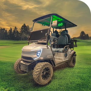 Chariot de golf électrique de chasse à batterie au lithium pour 4 passagers 48 volts - Product Image 4