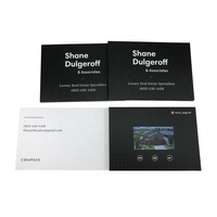 Meilleures ventes Alibaba : Brochure vidéo LCD 4,3 pouces, cadeau, impression OEM pour Noël
