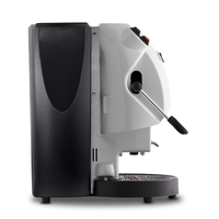 Machine à expresso ESE Pod avec mousseur à lait, cafetière individuelle, machine à café automatique multi-boutons pour cappuccino et latte