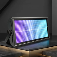 Luz Estroboscópica LED de 200w de Colores para Escenario con Estuche de Aluminio, Luces Estroboscópicas para DJ y Discoteca