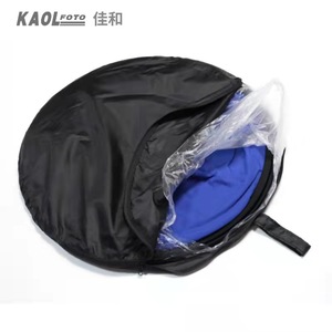 מתקפל תפאורות כפול צדדי כחול/חום עץ צצים רקע צילום מקצועי רקע - Product Image 6