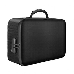 Custom Passport Accessories Travel Holder <b>Waterproof</b> Organizer Bag with Lock Fireproof Certificate Document File <b>Storage</b> <b>Boxes</b> - Product Image 1