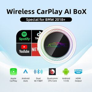 ระบบนำทางมัลติมีเดียไร้สายระบบแอนดรอยด์13 GB 128GB พร้อมอะแดปเตอร์ CarPlay สำหรับ Android Auto - Product Image 4