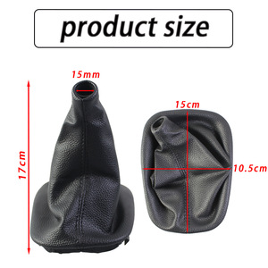 Bmw Leather Gear Shift <b>Boot</b> E30 Manual Transmission Black <b>Cover</b> - Product Image 4