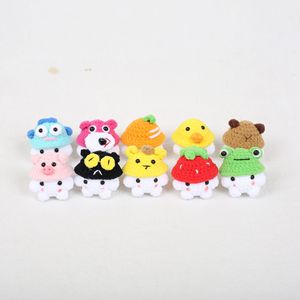 Llaveros de ganchillo, peluches tejidos, <span class=keywords><strong>amigurumi</strong></span>, muñecos de animales artísticos, llaveros, pequeños juguetes de peluche bonitos, regalo, <span class=keywords><strong>llavero</strong></span> de setas - Product Image 4