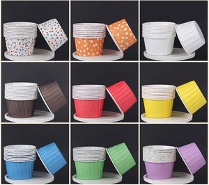 Usine personnalisée roulé Muffin papier tasse enduit résistant aux hautes températures gâteau Snack Cupcake fête de <span class=keywords><strong>mariage</strong></span> cuisson cuisine - Product Image 6