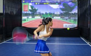 Thể thao Kỹ thuật số AR trong nhà quần vợt mô phỏng máy chiếu tương tác quần vợt-Mô phỏng thể thao quần vợt cạnh tranh - Product Image 2