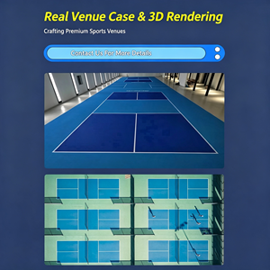 GQK <b>PVC</b> Multi-Sport Court Mat-Interlocking <b>Tiles</b> Eco-Friendly Anti-Bacterial Shock Absorption Anti-Slip Portable Sports Flooring - Product Image 2