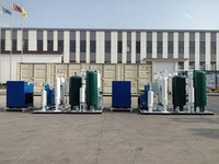 Usine de production d'oxygène PSA conteneurisée 93%-99,5% 50 Nm³/h, équipement O2 pour grands hôpitaux avec fonction PLC à distance