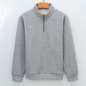 <span class=keywords><strong>Felpa</strong></span> girocollo imbottita spessa e calda <span class=keywords><strong>felpa</strong></span> <span class=keywords><strong>con</strong></span> <span class=keywords><strong>Zip</strong></span> a quarto Logo personalizzato - Product Image 5