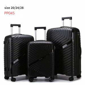 Ensemble de valises à roulettes pour hommes et femmes, <span class=keywords><strong>valise</strong></span> à roulettes, en plastique PP durable, 3 pièces, offre spéciale, - Product Image 5
