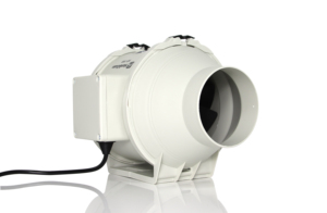 Hon&amp;guan Factory Wholesale EcMotor Inline <strong>Duct</strong> <strong>4</strong> <strong>Inch</strong> HF-100PE with Rotary Button Controller Wired - Product Image 6