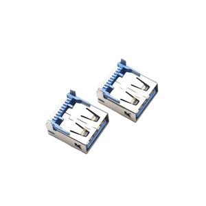 Máy Chất lượng cao loại C <span class=keywords><strong>USB</strong></span> <span class=keywords><strong>3</strong></span>.0piitch Nam đến Nữ 180 độ 90 độ PCB mùa xuân cắm cáp thiết bị đầu cuối khối kết nối - Product Image 2