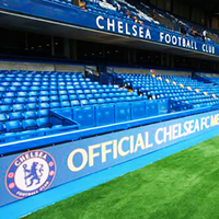 Panel Layar LED Perimeter Stadion Luar Ruangan, Papan Reklame Digital, Spanduk Iklan Video, Resolusi 8K, Tahan Air IP65