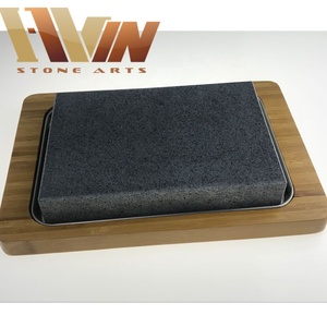 Chaudes Cuisson <span class=keywords><strong>Plateau</strong></span> Chaud et Froid Pierre <span class=keywords><strong>De</strong></span> <span class=keywords><strong>Lave</strong></span> Pierre <span class=keywords><strong>De</strong></span> Cuisson Ensemble, Steak cuisson Pierre à Griller - Product Image 3