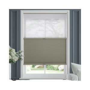 Stores à enroulement manuels occultants pour fenêtres, rideaux imperméables pour la maison et le bureau, décoration horizontale moderne en tissu - Product Image 1