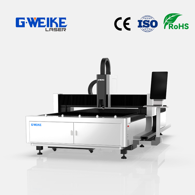 Low Price 1000W-3000W 4-axis CNC Automatic Digital Cypcut Fiber Laser Cutting Machine for Metal Sheet AI/PLT/BMP HIWIN Guide