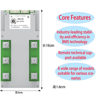 Carte de circuit imprimé (PCB) ANT Smart BMS série 7-16S 400A (pic 1000A)