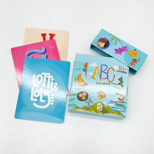 Fabricants Impression personnalisée Français Apprentissage cognitif Enfants Histoire Cartes flash éducatives Impression personnalisée - Product Image 5