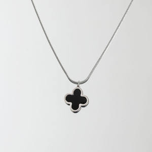 Último símbolo minimalista Adorable regalo Idea suministros colgante delicado collar de acero de titanio dorado para mujeres ajuste al por mayor - Product Image 2