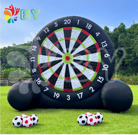 BOYAN nouveau grand géant interactif gonflable sport humain Football jeu de fléchettes Football fléchettes jeux de société