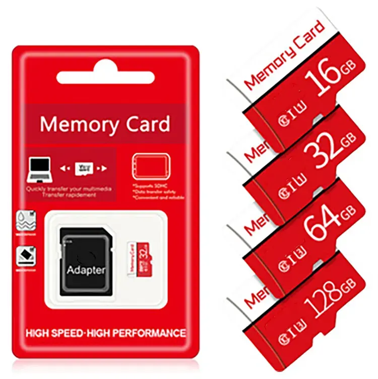 Cartão de memória, atacado, mini sd card 128mb 256mb 512mb 1gb 2gb 4gb 8gb 16gb 32gb 64gb 128gb 512gb cartão de memória