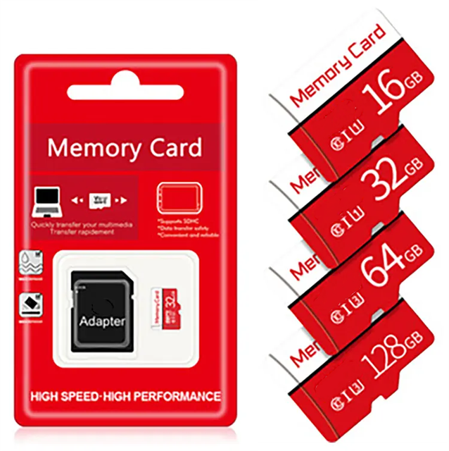 Wholesale Price Mini SD Card 128MB 256MB 512MB 1GB 2GB 4GB 8GB 16GB 32GB 64GB 128GB 512GB Memory Card