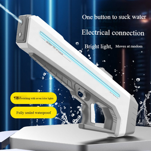 EPT pistola ad acqua elettrica dinamica giocattolo per ragazzi 32 FT poligono di tiro grande capacità luce caratteristica fatta di plastica resistente - Product Image 3