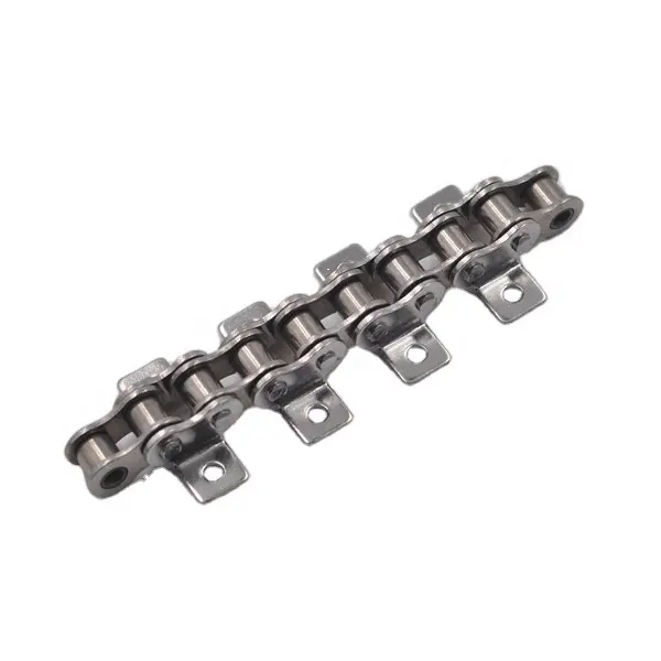 60SS Stainless Steel Roller Chain with K1 Attachment