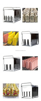 Nouveau design Mini machine à popsicle automatique 1 moule sucette glacée pour crème glacée fruits eau lait Nouveau design fruits eau lait