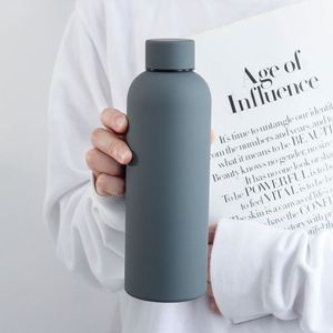 Bouteille isotherme à petite ouverture en acier inoxydable 304, moulée intégralement, 350ML 500ML 750ML 1000ML, pour le cyclisme et l'alpinisme, avec impression de motif personnalisé - Product Image 6