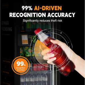 Distributeur automatique intelligent Qingo à double carte SIM, écran tactile en acier inoxydable, refroidisseur AI 24 heures, grande capacité, OEM/ODM, directement de l'usine - Product Image 4