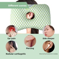 Oreiller de protection des oreilles à trou unique pour salon de beauté pour adultes patients âgés pour une utilisation transfrontalière pour Amazon