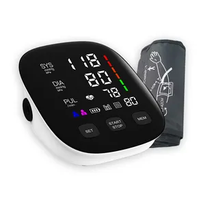 Electronic Cheap Smart Shpygmomanometer Upper Arm Bp Monitor Blood Pressure Medical Digital Bp Machine Blood Pressure Monitor