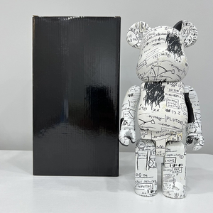 Venta al por mayor de fábrica: Figura de moda Bearbrick 400% de material ABS, estilo baloncesto <span class=keywords><strong>Chicago</strong></span> <span class=keywords><strong>23</strong></span>, en caja de plástico a color. - Product Image 6