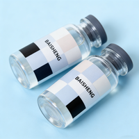 Étiquettes autocollantes en PET, BOPP, PVC, PE, vinyle pour logo, flacons de 2 ml, 3 ml, 5 ml, emballages de peptides